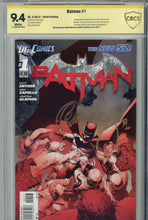 Load image into Gallery viewer, Batman #1 New 52 x 5 CBCS 1st (Newsstand) 2nd, 3rd, 4th, 5th Print