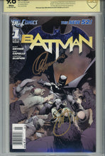 Load image into Gallery viewer, Batman #1 New 52 x 5 CBCS 1st (Newsstand) 2nd, 3rd, 4th, 5th Print