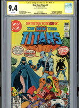 Load image into Gallery viewer, New Teen Titans #2 - FIRST DEATHSTROKE! CGC 9.4 Signature Series White Pages - Signed Perez