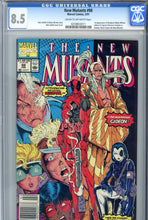 Load image into Gallery viewer, The New Mutants #98 CGC 8.5 Newsstand
