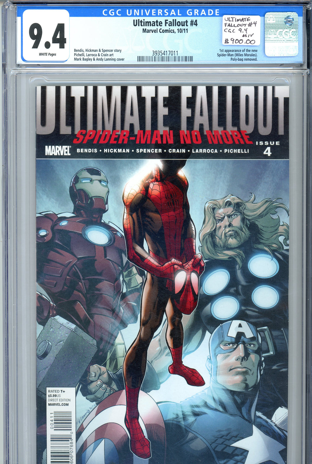 Ultimate Fallout #4 CGC 9.4