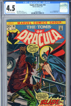 Load image into Gallery viewer, Tomb of Dracula #10 CGC 4.5
