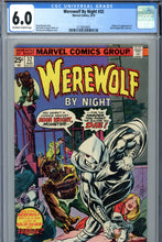 Load image into Gallery viewer, Werewolf By NIght #32 CGC 6.0 1st Moon Knight
