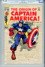 Load image into Gallery viewer, Captain America #109 CGC 9.8 Boston Pedigree
