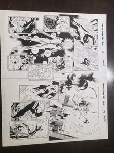 AMAZING SPIDER-MAN #800 CENTER-FOLD 2 PAGES WOW - BY STUART IMMONEN