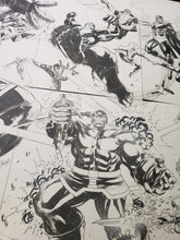 Load image into Gallery viewer, 8 PAGE ORIGINAL ART CHARACTERS OF MARVEL MEGA POSTER - LEONARDO GONDIM
