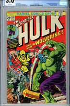 Load image into Gallery viewer, Incredible Hulk #181 CGC 3.0 White Pages
