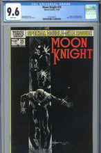 Load image into Gallery viewer, Moon Knight #25 CGC 9.6 1st Black Spectre
