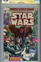 Load image into Gallery viewer, Star Wars #3 CGC 9.8 SS Signed Remarked Tie Palmer
