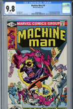 Load image into Gallery viewer, Machine Man #19 CGC 9.8 1st Jack O'Lantern
