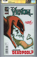 Load image into Gallery viewer, What if... Venom Possessed Deadpool #1 CGC 9.8 SS Signed Young
