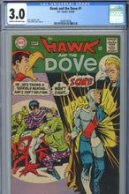 Load image into Gallery viewer, Hawk and the Dove #1 CGC 3.0

