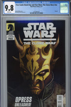 Load image into Gallery viewer, Star Wars The Clone Wars FCBD CGC 9.8 1st Savage Opress
