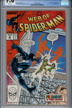 Load image into Gallery viewer, Web of Spider-Man #36 CGC 9.8 1st Tombstone
