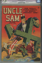 Load image into Gallery viewer, Uncle Sam Quarterly #5 CGC 7.5 Restored Classic Cover
