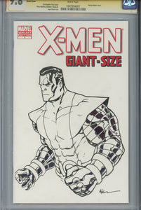 X-Men Giant Size #1 CGC 9.8 SS Blank Cover McKone Sketch