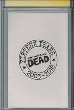 Load image into Gallery viewer, Walking Dead 15th Anniversary Edition #19 CGC 9.8 SS Signed Campbell
