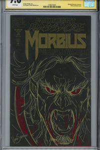 Morbius: The Living Vampire #12 CGC 9.8 SS Sketched on Both Covers