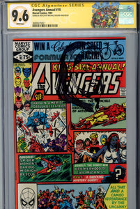 Avengers Annual #10 CGC 9.6 SS Rogue Sketch by Golden