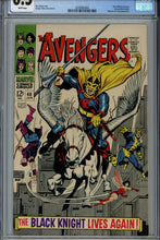 Load image into Gallery viewer, Avengers #48 CGC 6.5 1st Appearance of the New Black Knight
