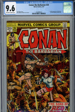 Load image into Gallery viewer, Conan The Barbarian #24 CGC 9.6 1st Red Sonja Cover
