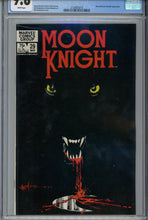 Load image into Gallery viewer, Moon Knight #29 CGC 9.8 Classic Cover
