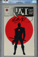 Load image into Gallery viewer, Rai #0 CGC 9.6 &quot;Glossy Version&quot; Signed Bob Layton 1st Bloodshot
