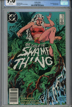 Load image into Gallery viewer, Saga of the Swamp Thing #25 CGC 9.6 Canadian Price Variant
