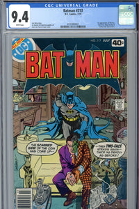 Batman #313 CGC 9.4 1st Tim Fox