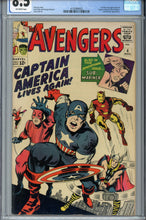 Load image into Gallery viewer, Avengers #4 CGC 8.5

