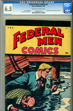 Load image into Gallery viewer, Federal Men Comics #2 CGC 6.5
