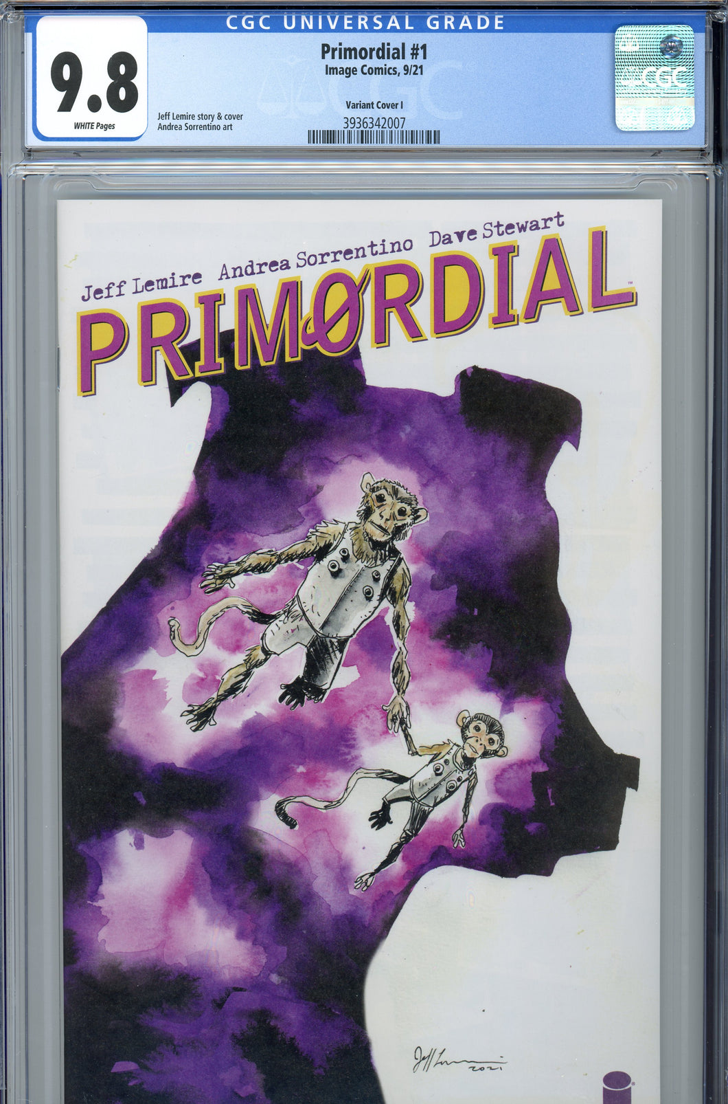 Primoridal #1 1:100 CGC 9.8