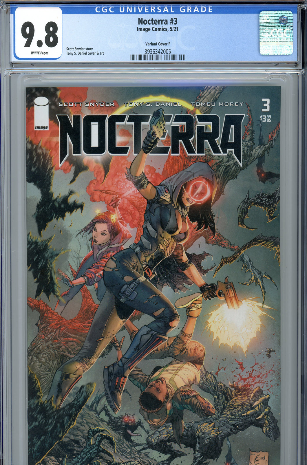 Nocterra #3  CGC 9.8 1:50