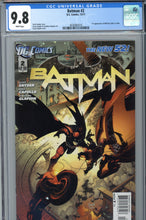 Load image into Gallery viewer, Batman New 52 #2 CGC 9.8
