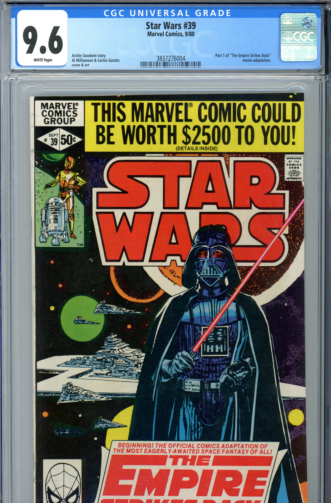 Star Wars #39 CGC 9.6