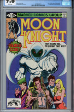Load image into Gallery viewer, Moon Knight #1 CGC 9.8 WP
