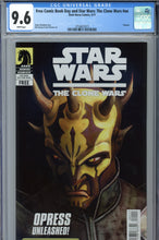 Load image into Gallery viewer, Star Wars Clone Wars FCBD CGC 9.6 1st Savage Opress
