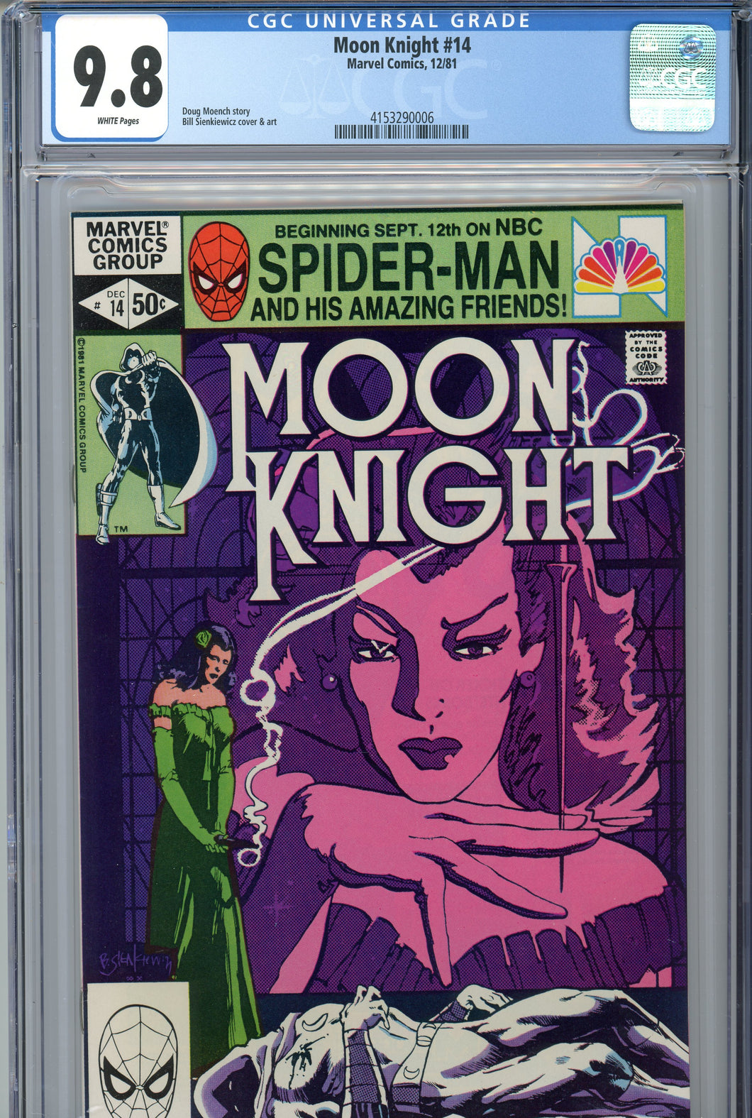 Moon Knight #14 CGC 9.8