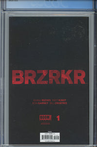 BRZRKR #1 Grampa Virgin CGC 9.8