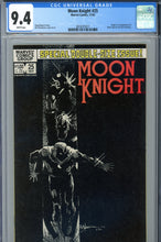 Load image into Gallery viewer, Moon Knight #25 CGC 9.4 1st Black Spectre
