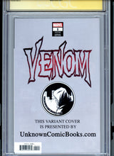 Load image into Gallery viewer, Venom #1 - CGC 9.8 - Mike Mayhew Signature + Original Sketch Remark Beautiful!
