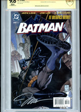 Load image into Gallery viewer, Batman #608 - HUSH - Signed Jim Lee - CBCS 9.8
