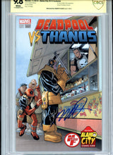 Load image into Gallery viewer, Deadpool vs Thanos #1 Variant cover (Ramos) - CBCS 9.8 - Signed by Ramos
