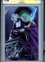 Load image into Gallery viewer, Lady Death:  Killers! #1 - J Scott Campbell Signed - LIMITED TO 25 Violet Virgin CGC 9.6
