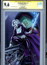 Load image into Gallery viewer, Lady Death:  Killers! #1 - J Scott Campbell Signed - LIMITED TO 25 Violet Virgin CGC 9.6
