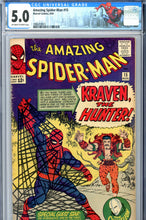 Load image into Gallery viewer, Amazing Spider-Man #15 CGC 5.0 1st Kraven
