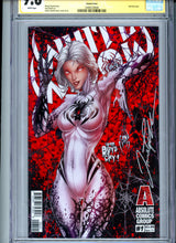 Load image into Gallery viewer, White Widow #1 - COVER B - Signed by Jamie Tyndall - CGC 9.8
