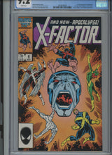 Load image into Gallery viewer, X-Factor #6 CGC 9.2 1st Apocalypse
