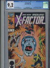 Load image into Gallery viewer, X-Factor #6 CGC 9.2 1st Apocalypse
