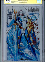 Load image into Gallery viewer, Lady Death:  Nightmare Symphony #1 CGC 9.8 Metal Edition signed by Jamie Tyndall
